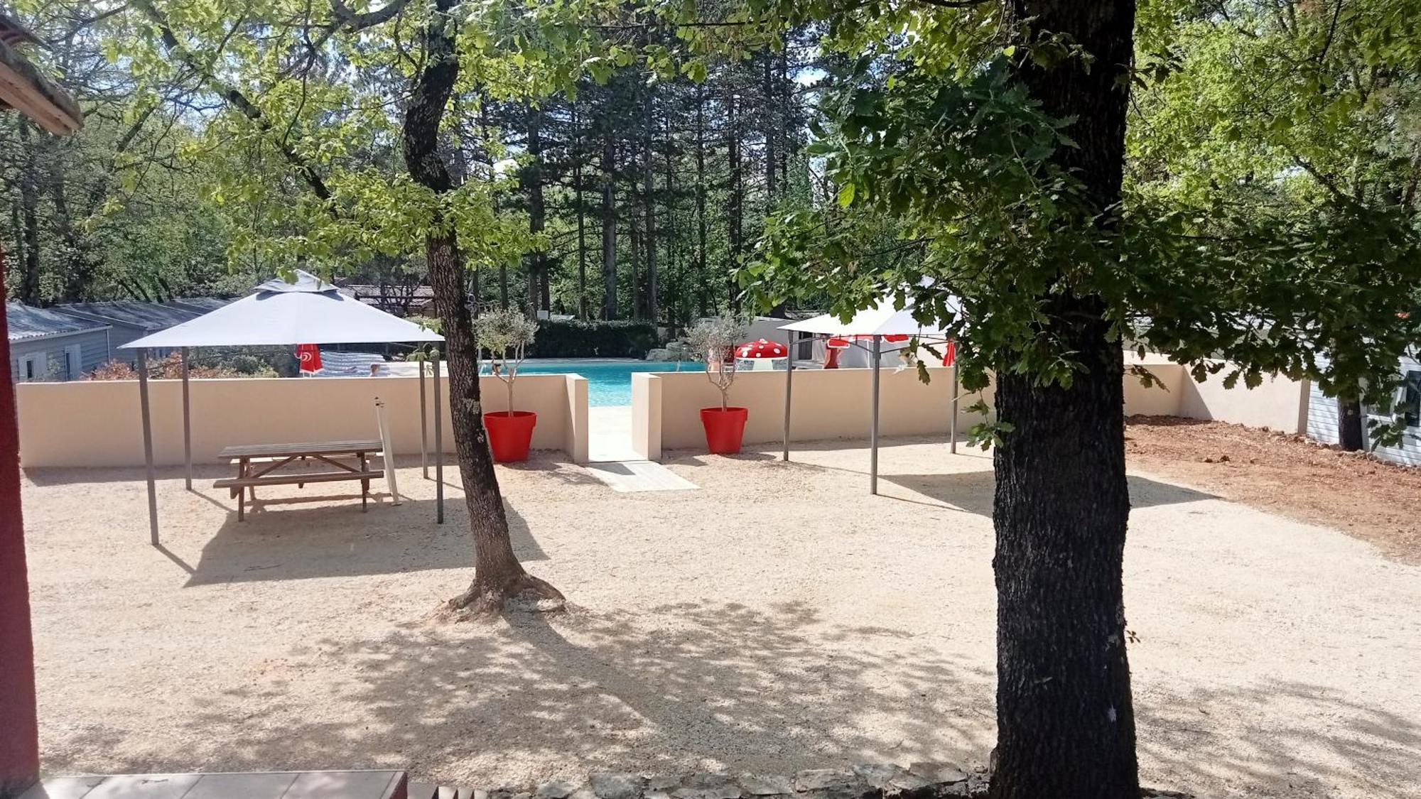 Camping Parc Saint Sauvayre Vagnas Exterior photo